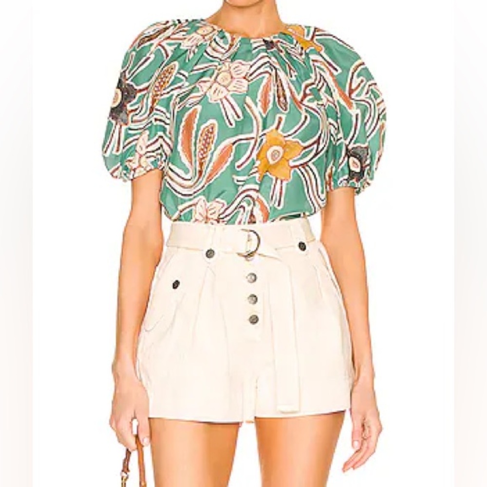 Ulla Johnson Anila Blouse Topaz